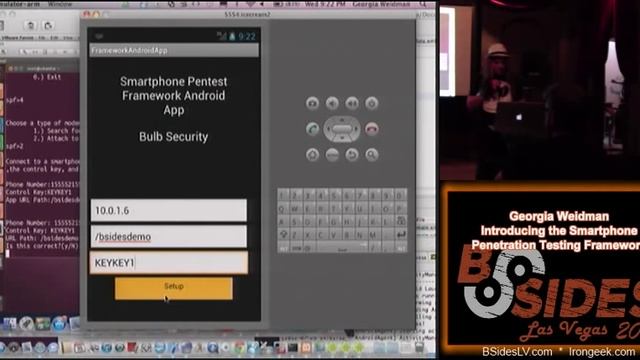 2.1.6 Georgia Weidman Introducing the Smartphone Penetration Testing Framework смотреть онлайн