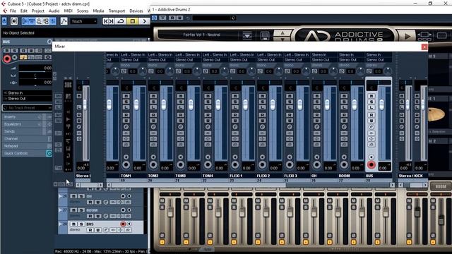 Addictive Drums 2 Multi Output Cubase 5 смотреть онлайн