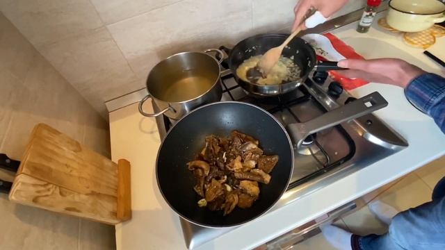 Ризотто с грибами смотреть онлайн