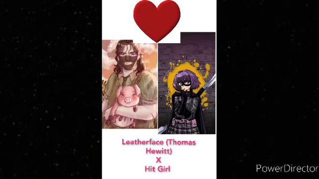 Leatherface (Thomas Hewitt) X Hit Girl Pareja Perfecta :3