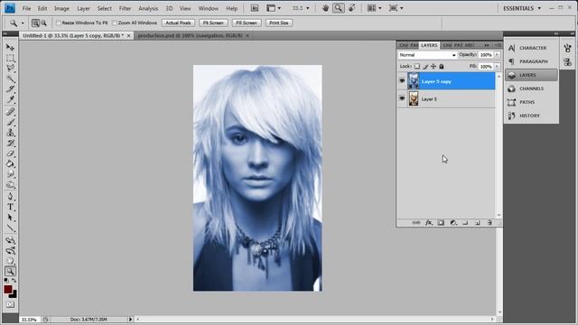 Photoshop CS4: Chillen Photos смотреть онлайн