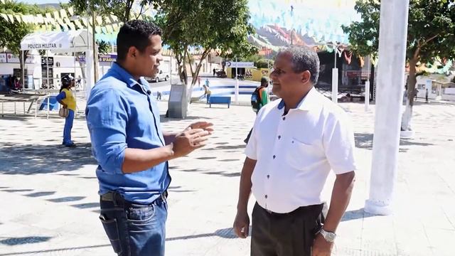 Toda estrutura está sendo finalizada para a realização do São Pedro dos Olhos D'água em Brumado смотреть онлайн