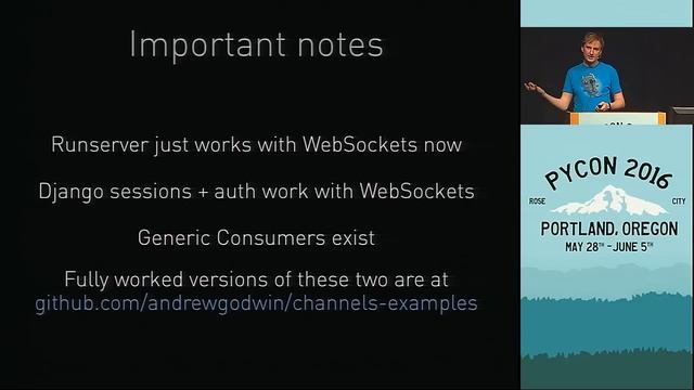 Andrew Godwin - Reinventing Django for the Real-Time Web - PyCon 2016 смотреть онлайн