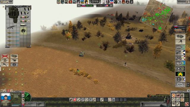 Men of war Assault Squad 2 Cold War mod"Потеем в лесу" смотреть онлайн