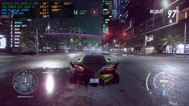 Laptop Gaming Lenovo Legion 5 15ARH05 - Need for Speed Heat Gameplay & FPS смотреть онлайн