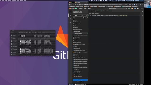 Paste Image in Markdown in the Web IDE смотреть онлайн