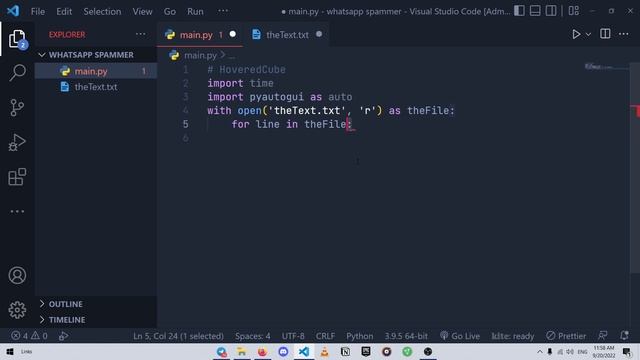 How to Create a Simple Python Whatsapp Spam Bot | python for beginners automate whatsapp with pytho смотреть онлайн