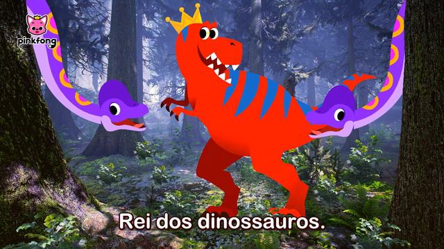 Tiranossauro | Canções De Dinossauro | Pinkfong Canções Para Crianças