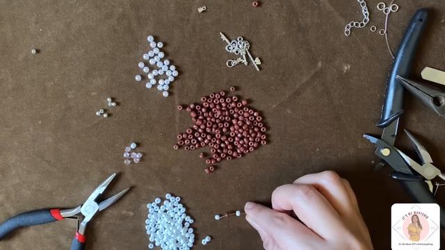How To Make Simple DIY BEADS NECKLACE