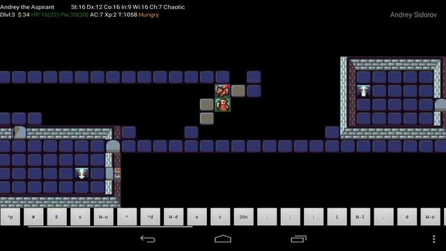 Nethack; гномьи копи ; священник смотреть онлайн