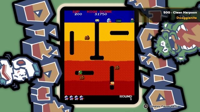 Achievement Guide - ARCADE GAME SERIES: DIG DUG (XB1) - 50G - Clean Harpoon смотреть онлайн