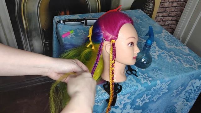Weaving S.E braids like D.E ❤ Приплетение C.E. как Д.Е. смотреть онлайн