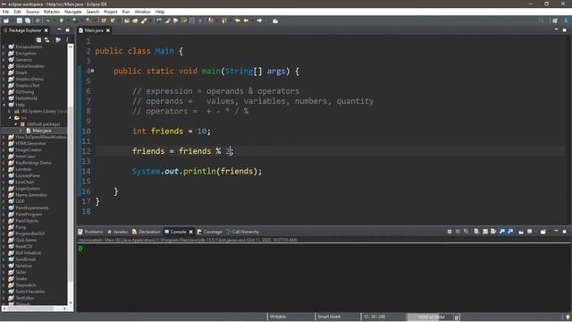 arithmetic expressions in Java ?【4 minutes】 смотреть онлайн