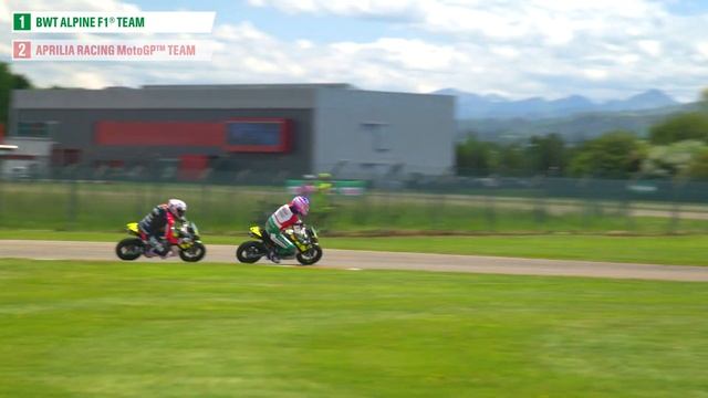 Fernando Alonso & Esteban Ocon go head-to-head with Aleix Espargaro & Maverick Vinales in Episode 1 смотреть онлайн