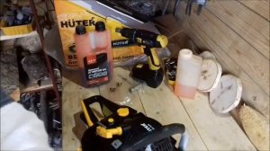 ОБЗОР МОЩНОЙ БЕНЗОПИЛЫ HUTER BS- 52 M !!!