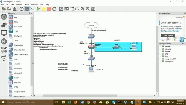 Real LAB : Mikrotik Hotspot with Usermanager(Radius Server)_Full Video смотреть онлайн