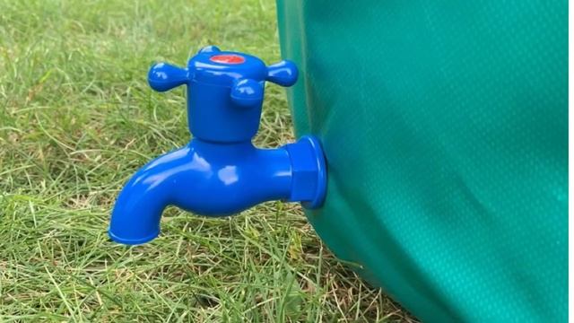 Обзор складной бочки 250 л с кранами для полива смотреть онлайн