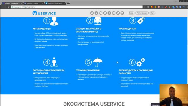 Uservice ICO смотреть онлайн