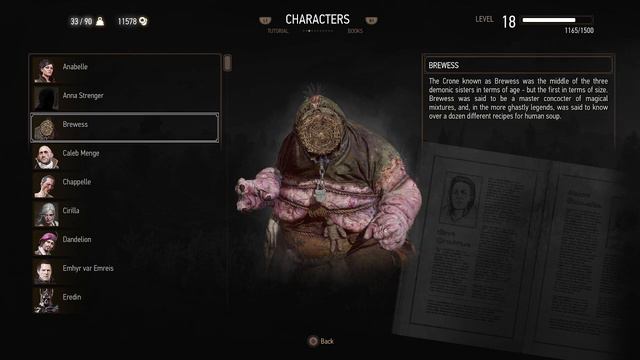 CHARACTERS: Brewess [E32] (Witcher 3 In-Game Lore Read Aloud) смотреть онлайн