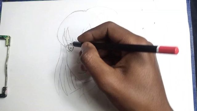 Easy anime drawing ideas /How to draw anime girl / step by step tutorial смотреть онлайн