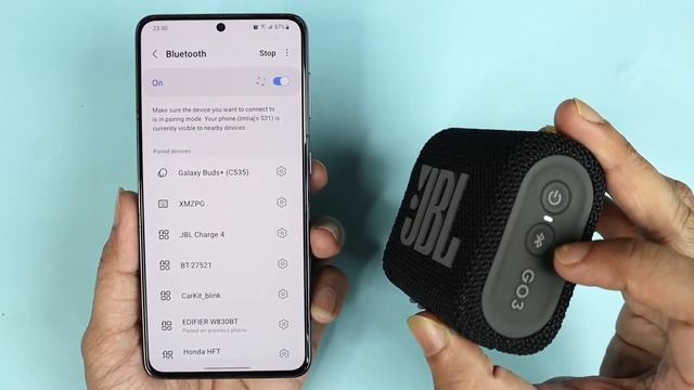 How to Connect JBL Go 3 to Samsung Galaxy S21 or S22 смотреть онлайн