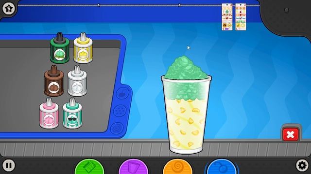 Papa's Freezeria Deluxe - Outro + Papa Louie & All Ingredients Unlocked (Perfect Day)