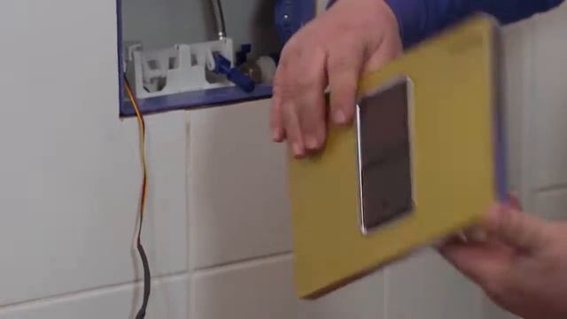 Монтаж сенсорной кнопки на инсталляцию Creavit смотреть онлайн