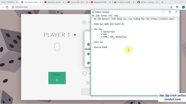 Lập trình VueJs - 00 Giới thiệu khóa học VueJs miễn phí tại zendvn.com смотреть онлайн
