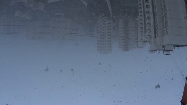 12мая в Москве идёт снег! смотреть онлайн