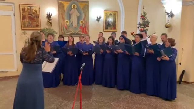Торжестуйте, веселитесь...Хор "Благовест". Худ.рук. Ирина Мищенко смотреть онлайн