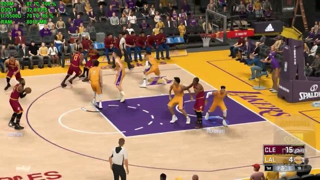 NBA 2K17 GAMEPLAY GEFORCE 820M 2GB смотреть онлайн