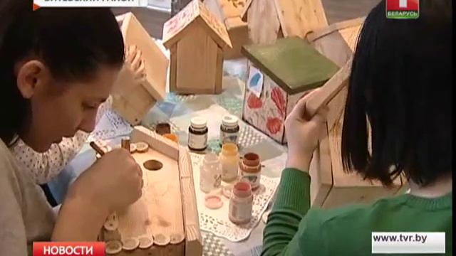 Креативные домики для птиц создают школьники смотреть онлайн