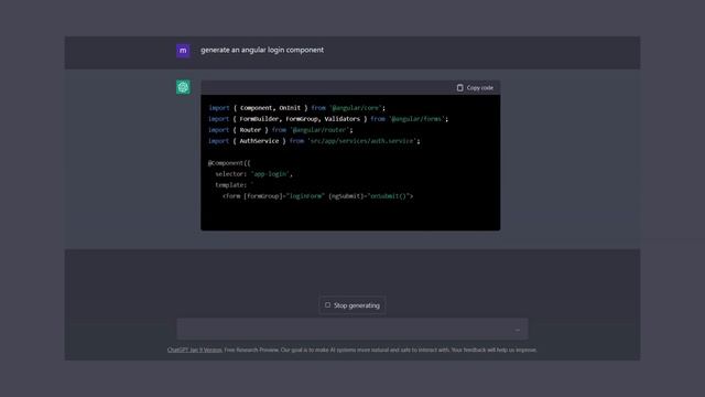 Try ChatGPT to generate code | How to use ChatGPT | Angular | Stack MJ смотреть онлайн