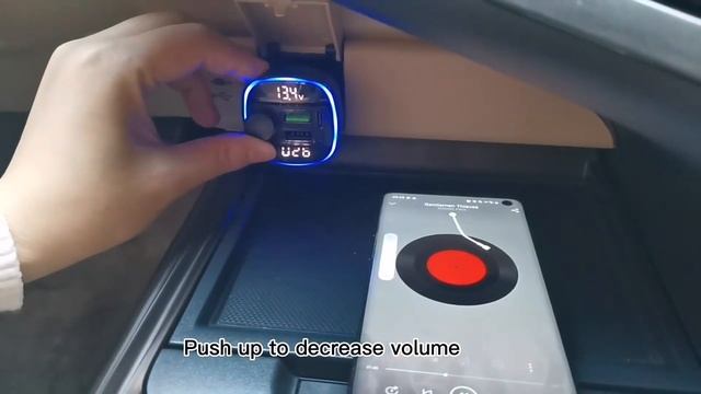 Bluetooth 5.0 FM Transmitter Handsfree Car Radio Modulator MP3 Player With 22.5W USB Quick Charge A смотреть онлайн