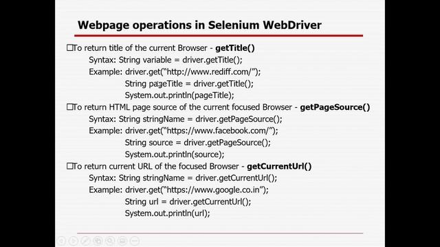 Selenium WebDriver Automation Testing with Java - Online Training October 2021 Batch - Session 1 смотреть онлайн