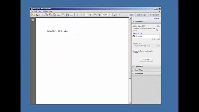 PDF With Embedded DOC And VBA: Reader Mitigation смотреть онлайн