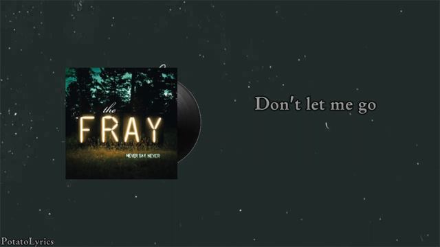 Never Say Never - The Fray (Lyrics)