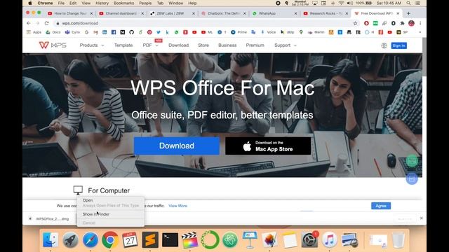 How to Download and Install WPS Office Free | WPS Office Word Excel PowerPoint смотреть онлайн