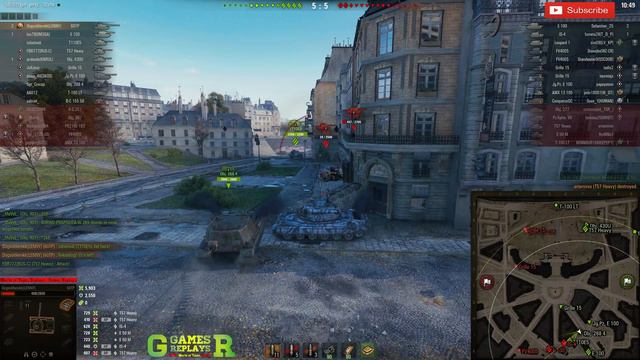 World of Tanks 60TP Lewandowskiego Replay - 5 Kills 9.8K DMG(Patch 1.4.0) смотреть онлайн