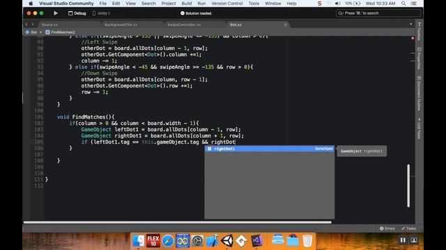 Part 6 - Find a Match Part 1: Make a Game like Candy Crush in Unity using C# смотреть онлайн