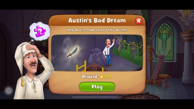 Gardenscapes Mini Games || Austin’s Bad Dream смотреть онлайн