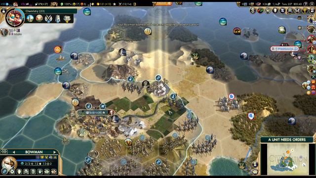 Let's Play Civilization 5 Vox Populi - Babylon OCC ep.14 (deity, epic) смотреть онлайн