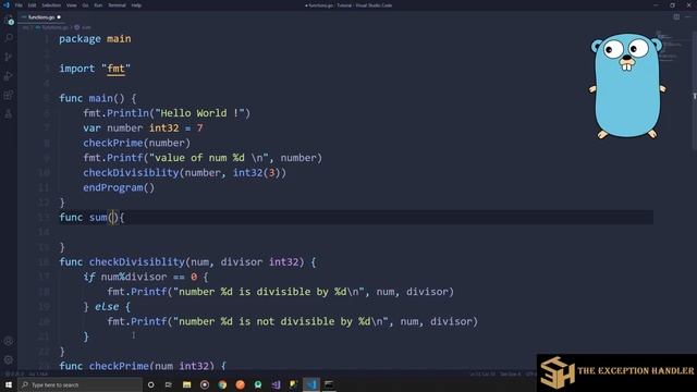 Functions in Golang | Go смотреть онлайн