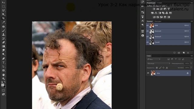 Как быстро нарисовать портрет смотреть онлайн