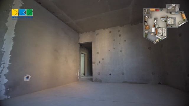 Обзор 2-комнатной квартиры 65,95 кв. м. в ЖК Лазаревское, г. Сочи смотреть онлайн