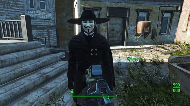 Fallout 4: Mods Playthrough XBox One~V for Vendetta Costume смотреть онлайн