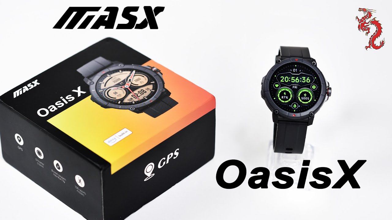 УМНЫЕ ЧАСЫ с GPS за 2700р //MASX Oasis X смотреть онлайн