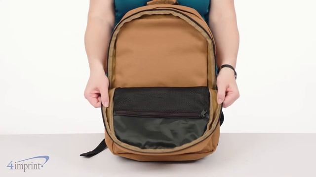Carhartt Signature Premium 17" Laptop Backpack - Custom Laptop Backpack by 4imprint Canada смотреть онлайн