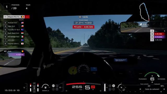 Gran Turismo 7 - LeMans 30min #112 : Renault Mégane RS Trophy '11 ~ 700pp. PS5 смотреть онлайн