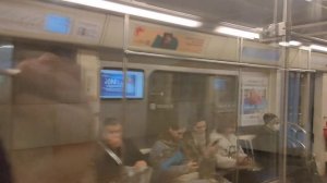 (8) Калининская линия метро. Новокосино - Третьяковская